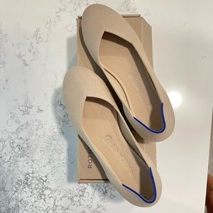 Rothy’s ‘The Flat’ Size 9.5 in Ecru